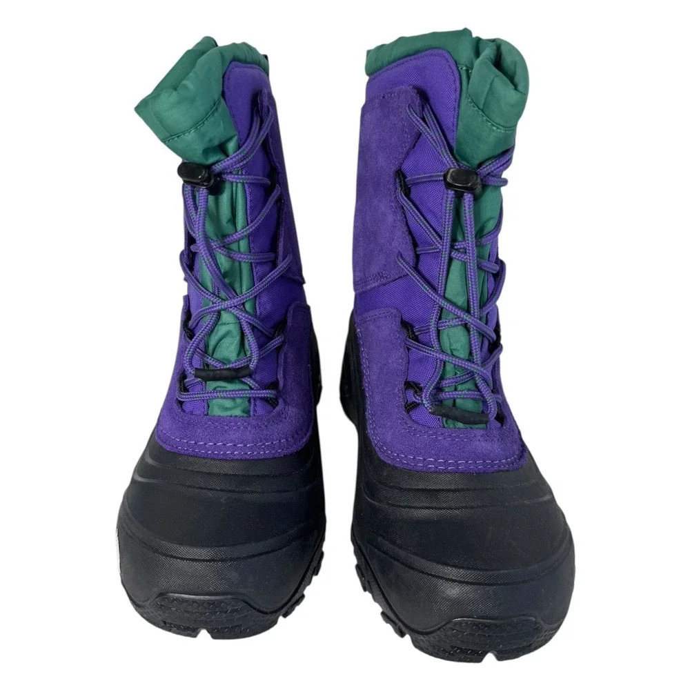 The North Face Alpenglow V Waterproof Snow Winter Boots Youth Size 4 No Box